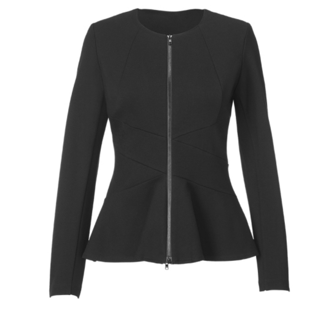 Cabi black crisscross blazer size medium